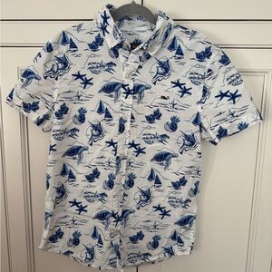 Vineyard Vines Boy’s short sleeve button down shirt.